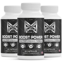(3 Pack) Boost Power Men’s Health Support Dietary Supplement Male Capsules