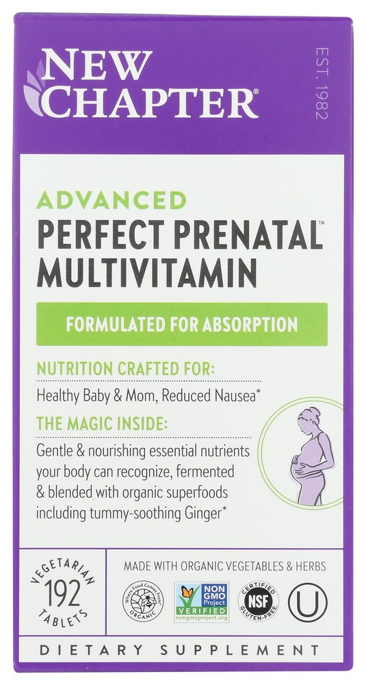 New Chapter Organic Perfect Prenatal, 192 CT