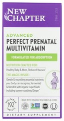New Chapter Organic Perfect Prenatal, 192 CT