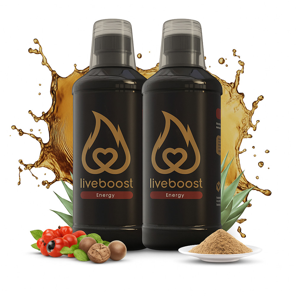 LIVEBOOST 480ml – 2 – PACK – Female & Male Supplement, Natural Ingredients