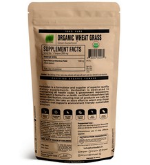 Organic Wheatgrass Powder – RAW Superfood for Detox, Weight Loss, Fiber Rich