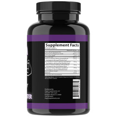 Angry Supplements Monster Test Test Booster Capsules 120ct + Monster PM Sleep