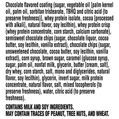 Gatorade Chocolate Chip Protein Bars 2.8 oz 6 Count Energy Snack
