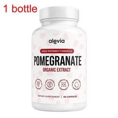 3X Alevia Pomegranate Capsules 60ct Organic Extract Antioxidant