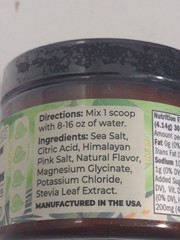 2x Sugar-Free Honeydew Melon Electrolyte Powder 4.4oz Hydration Recovery Drink