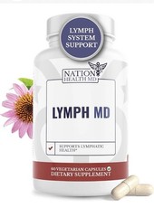 Lymph MD – Lymphatic System Supplement with 9 Botanicals. Men and Women – 60 cap