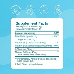 Neuro Mints: Energy & Focus- Peppermint- 180 Pieces Free Shipping