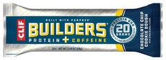 Chocolate Chip Cookie Dough Caffeine Builders Bar, 2.4 OZ