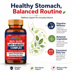 Intestinal Parasite Cleanse Detox Caps Belly Fat Burn Pills Combo Free Shipping