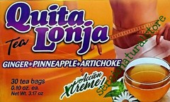 (New) TE DE QUITA LONJA TEA Jegibre + Piña 30 Bag Accion Xtreme Support Efectivo