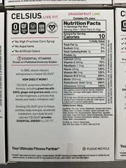 Celsius Dragonfruit Lime Energy Drink Stick – 14 Pack, Pack Of 6, Exp 03/2027