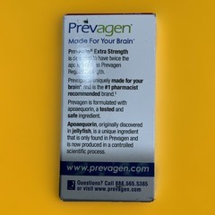 Prevagen Extra Strength 20mg -60 Capsules Free Shipping