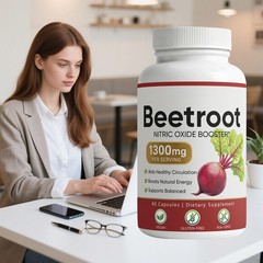 Lemeli Beetroot – 1300mg, Lemeli Beet Root Capsules Boost Vitality 60 Capsules