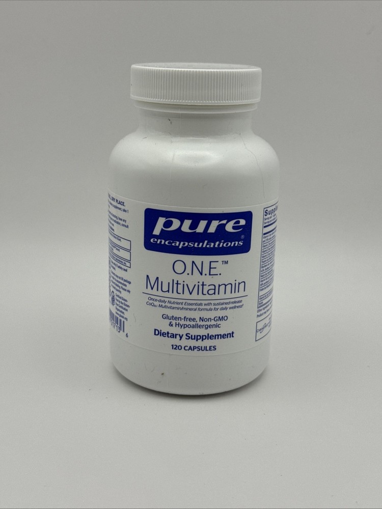 O.N.E. Multivitamin 120 Capsules Pure Encapsulations EXP 08/2027