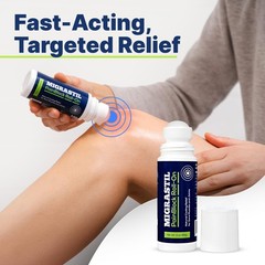Basic Vigor Migrastil PainBlock Roll-On, 3 oz – Topical Roll-On for Muscle Ac…