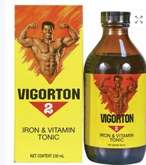 500 ml Vigorton 2 Vitamin & Iron (Pack Of 1) Free Shipping