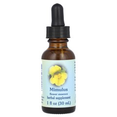 Flower Essence Services Mimulus Flower Essence 1 fl oz 30 ml Organic