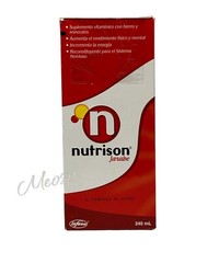Nutrison SYRUP, IRON, COMPLEX B, CALCIUM, High Absorption Vitamins & MINERAL new
