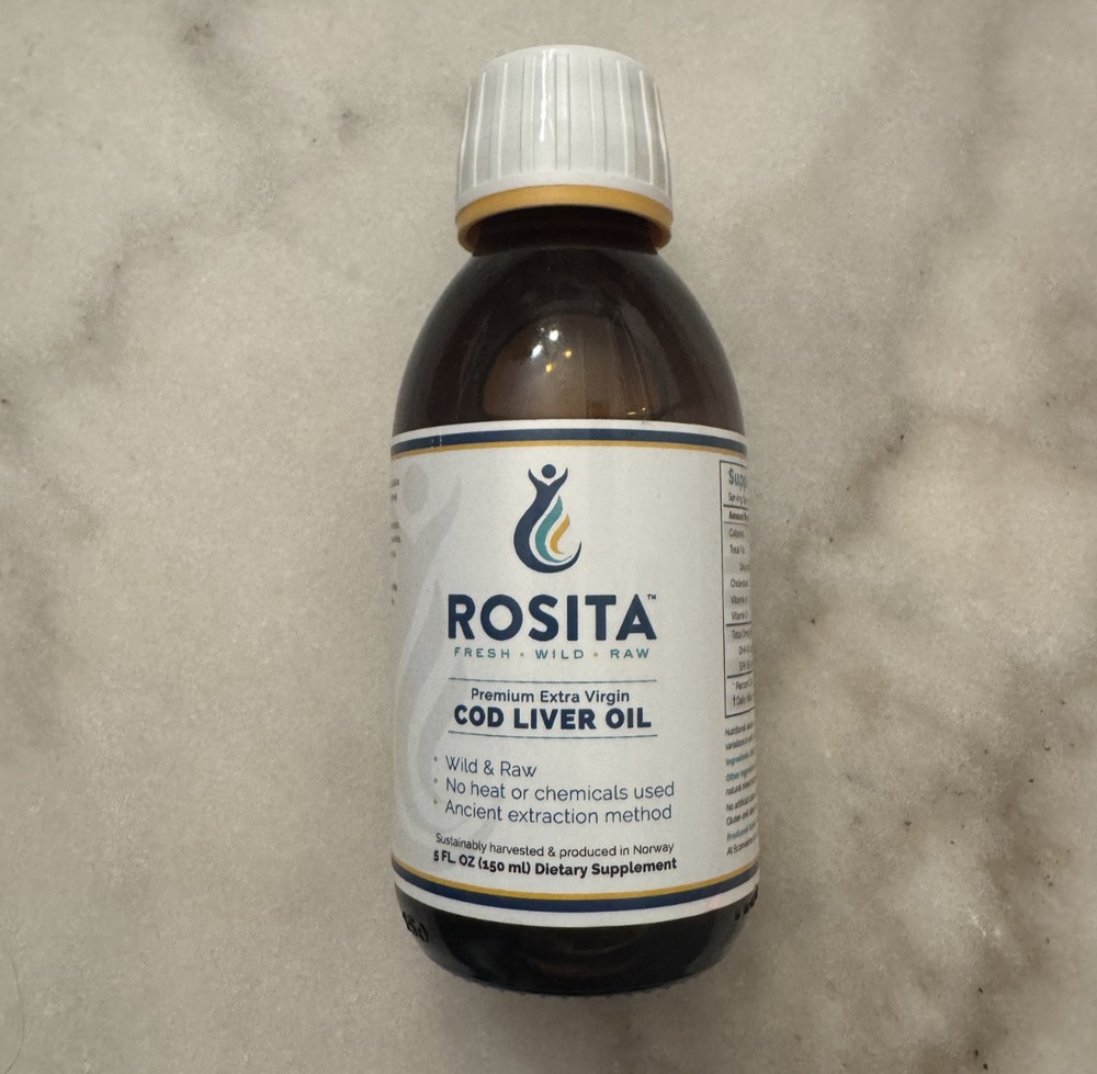 Rosita Extra Virgin Cod Liver Oil Liquid