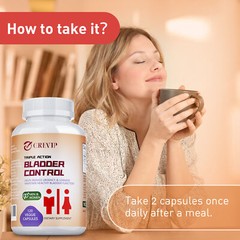 Bladder Control Capsules – Helps with Overactive Bladder,Improve Bladder Control