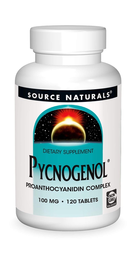 Source Naturals Pycnogenol Proanthocyanidin Complex 100 Mg – 120 Tablets