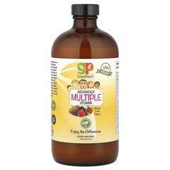 2 X GreenPeach, Advanced Multiple Vitamin, Mixed Fruit, 16 fl oz (473 ml)
