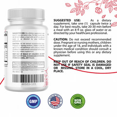 Lipojaro- Keto & Weight Support- 10 Bottles- 600 Capsules