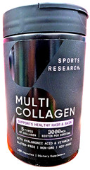 Sports Research Multi Collagen Complex 180 Capsules EXP 09/2028