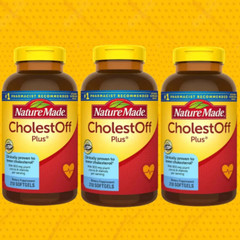 Nature Made CholestOff Plus 210 Sgels Each (Pack of 3)