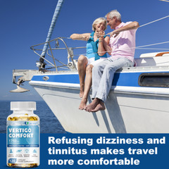 Vertigo Comfort Capsule 1750mg Dizziness Relief Supplements Body Balance Softgel