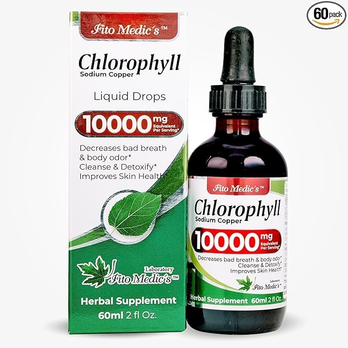 FITO MEDIC’S Lab-Chlorophyll Liquid Drops-Liquid Chlorophyll-Chlorophyll
