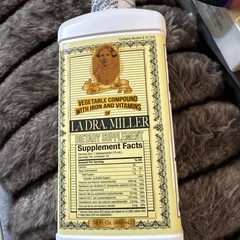 Menper La Dra. Miller Vegetal Compound, Iron & Multi B Vitamins -16 oz