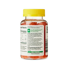 4 PACK Spring Valley Vitamin C Vegetarian Gummies, Orange, 250 mg, 70 Count