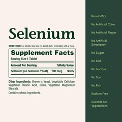 Nature’s Bounty Selenium, Supports Prostate and Immune 100 Count (Pack of 1)