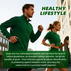 Garlic Oil 5000mg, Odorless Garlic 500:1 Extract,, Natural,120-600 Caps