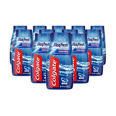 Colgate 2 in 1 Toothpaste Gel and Mouthwash,4.6 Oz (Pack of 12) Coo… Fast Ship