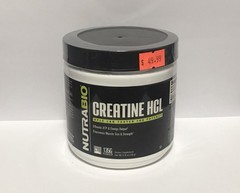 Creatine HCL – 4.76 oz (NutraBio)