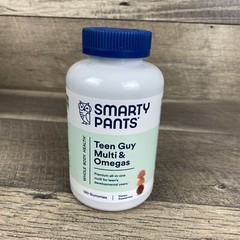 SMARTY PANTS Teen Guy Multi & Omegas 120 Gummies multivitamin 07/2025