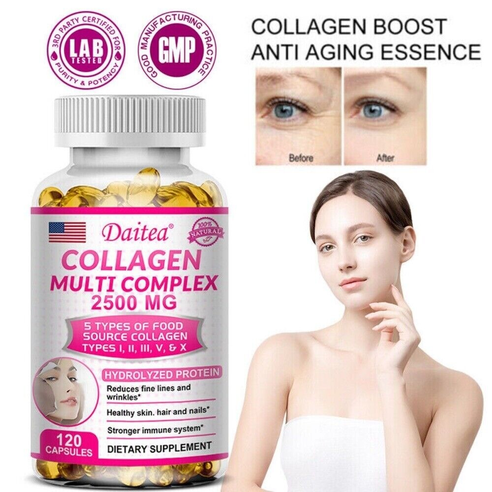 Collagen Multicomplex Supports wholesome Joints Bones And Cartilage 120 Capsule