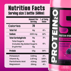 Hydration Drink – 2-in-1 Liquid Clear Whey Protein Isolate and Electrolyte Drink