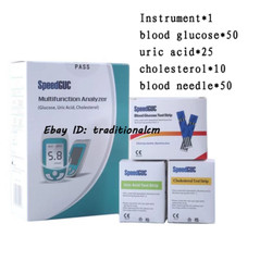 Multifunction Analyzer Glucose Uric Acid Cholesterol Accurate&portable