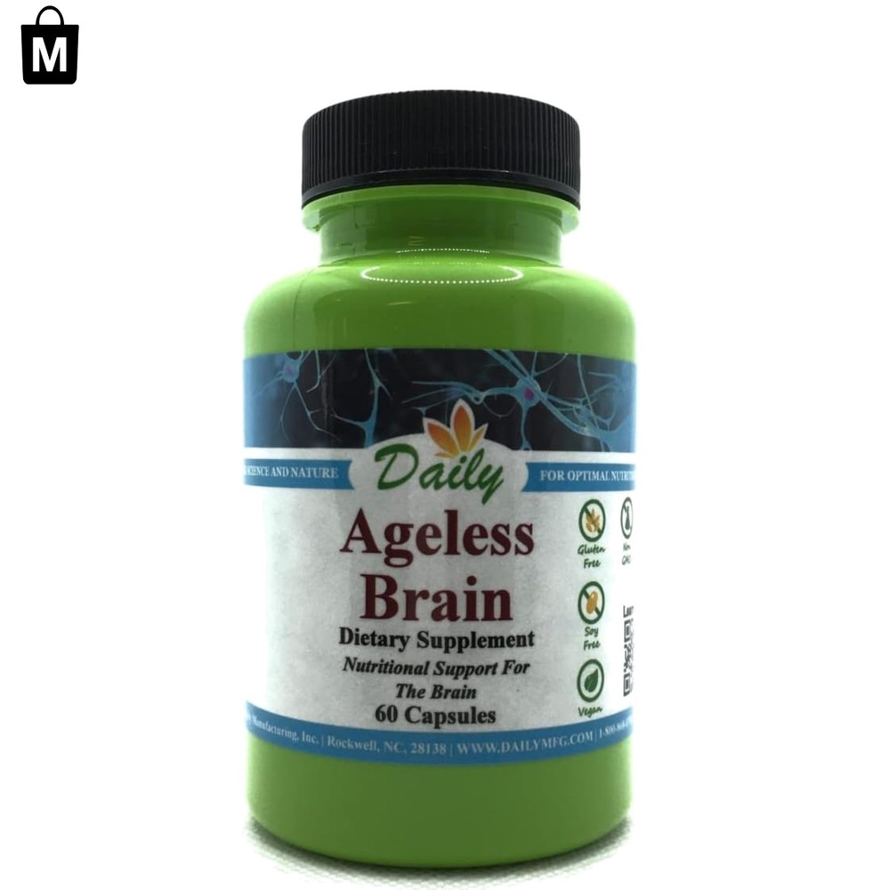 Ageless Brain Supplement: Methylfolate & B12 for Ultimate Brain Support