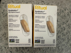 Ritual Synbiotic+ Daily Digestive Support Probiotic Prebiotic Postbiotic Lot of