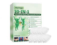 Moringa Berberine 10-in-1 Nano Microneedle Patch 7 Pack Weight Loss Support