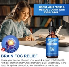 Blue Supplement – Pharmaceutical Grade, 2 FL OZ, 1% USP Grade, Liquid