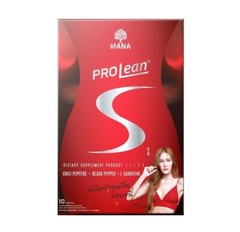 4 x MANA Prolean S Excess Dietary Supplement Burn Weight Control Box of 10 Caps