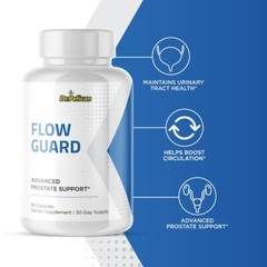 Flow Guard – Prostate Support- 4 Bottles- 240 Capsules