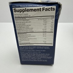 Super Beta Prostate Advanced 120 Caplets, 60 Day Supply, Exp 10/2028