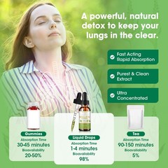 Mullein drops for Lung, Mullein Leaf Extract, Super Concentrated Tincture