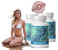Water Pill (3 Bottles, 180 Capsules)
